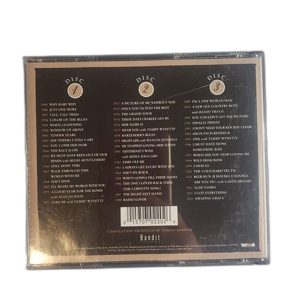 GEORGE JONES 50 Years of Hits 3 CD Audio Music Set - Picture 2 of 6